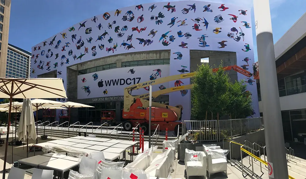 #WWDC : des photos du McEnery Convention Center en direct de San José !