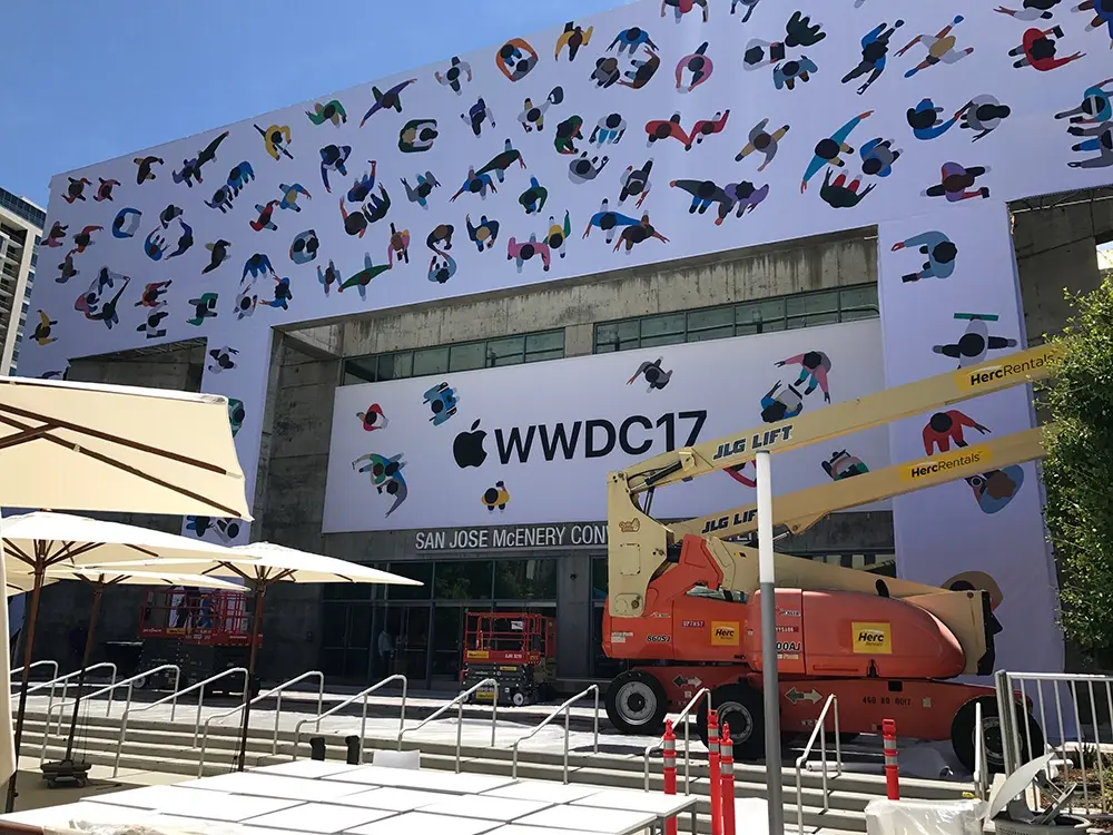 #WWDC : des photos du McEnery Convention Center en direct de San José !