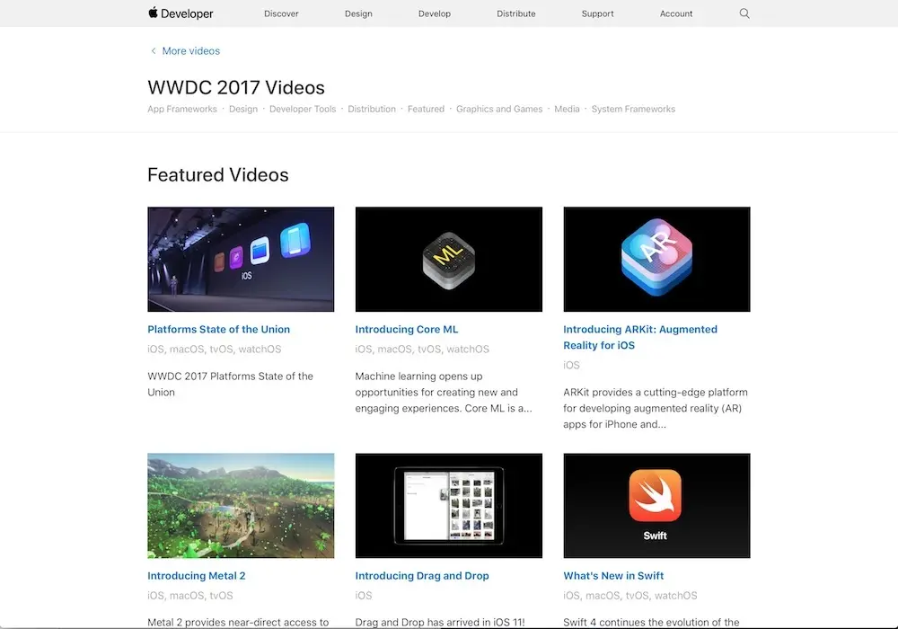 Apple facilite la recherche d'informations dans les vidéos de la WWDC