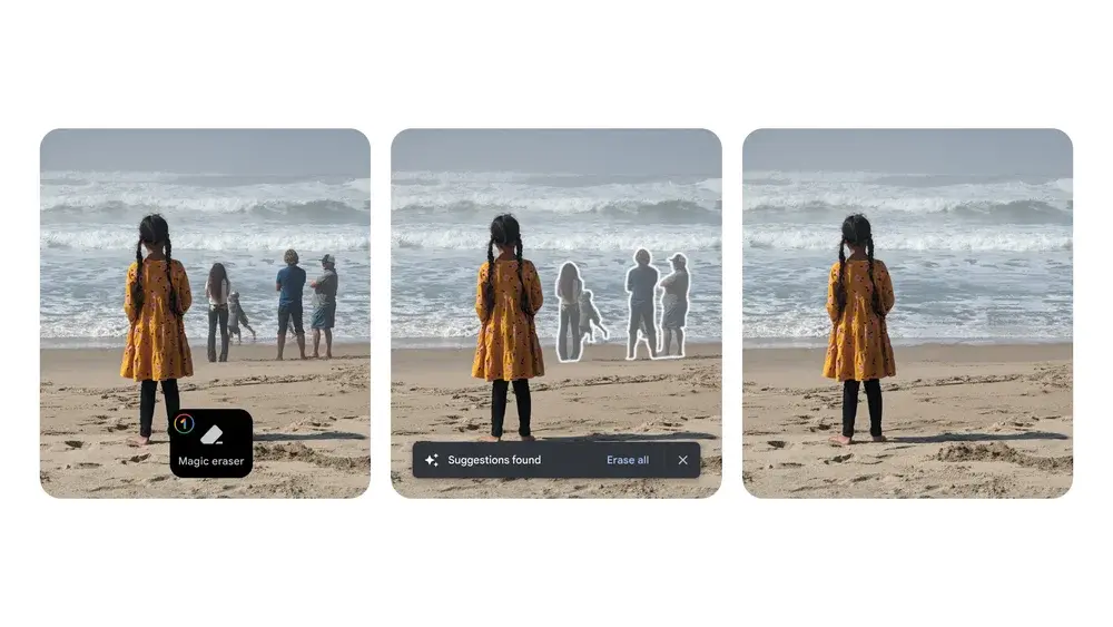 L'app Google Photos sort la Gomme Magique sur l'iPhone