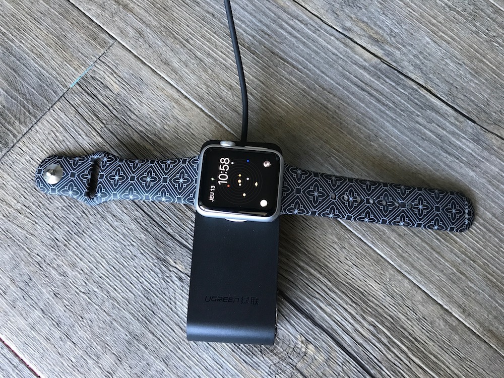 Promo : un chargeur pliable "Made for Apple Watch" à 27€