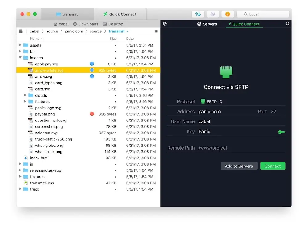 FTP : Transmit 5 est disponible sur Mac (mais boude le Mac App Store)