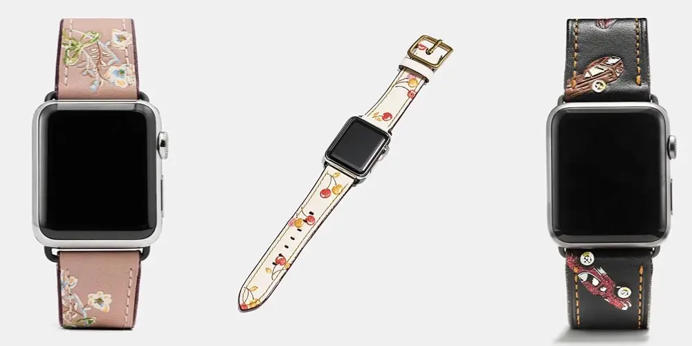 Coach lance sa nouvelle collection de bracelets pour Apple Watch