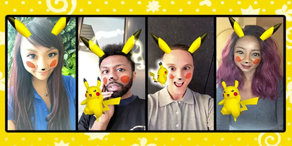 Snapchat -en pleine crise financière- lance un filtre Pikachu !