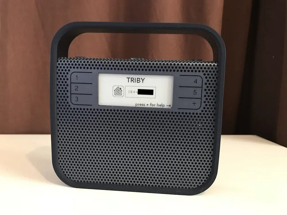 Test de la nouvelle enceinte multifonction (française) Triby IO, connectée à HomeKit