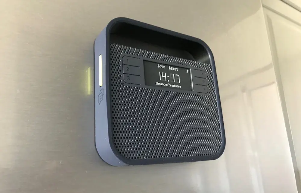 Test de la nouvelle enceinte multifonction (française) Triby IO, connectée à HomeKit