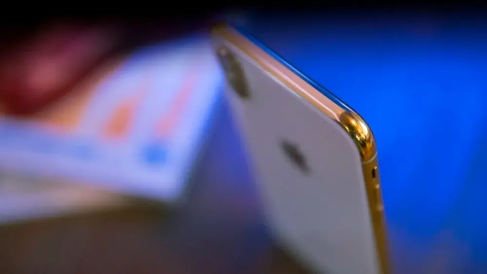 L'or sied au nouvel iPhone X