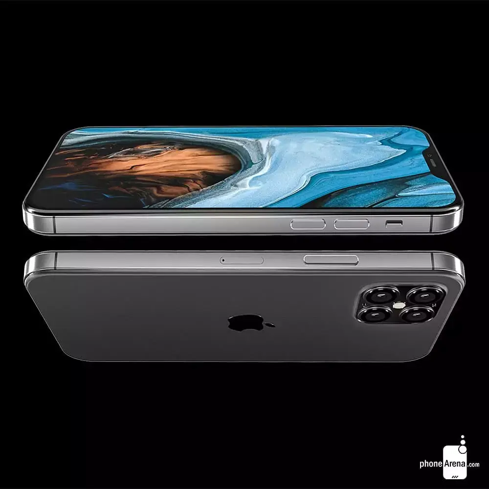 Tiens, encore des concepts d'iPhone 12 avec 4 capteurs et des bords droits  (photos)