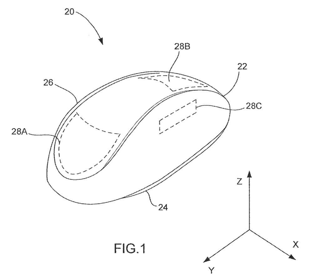 Apple travaille sur une souris ambidextre (sans queue ni tête ?)