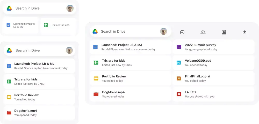 Google Drive et Traduction se dotent de nouveaux widgets 