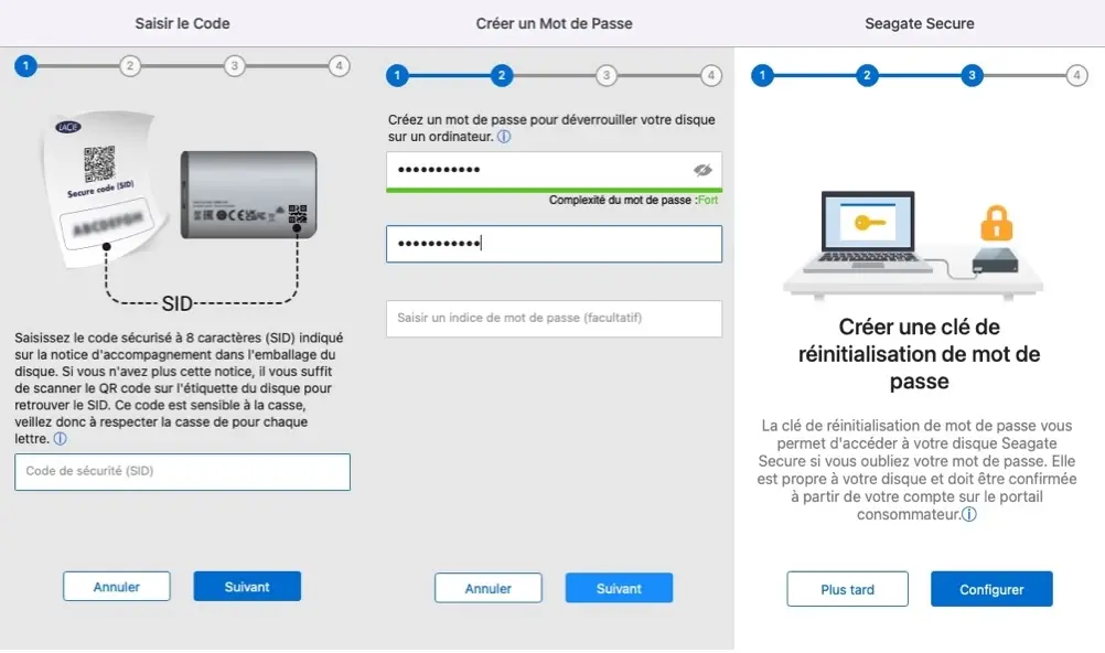 Test express du SSD USB-C 3.2 Gen2 Mobile SSD Secure de LaCie (1 050 Mo/s)