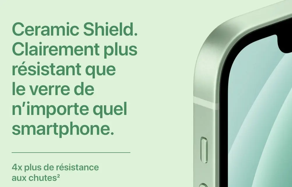 Ceramic Shield : l'écran des iPhone 12 est bien plus résistant que celui des iPhone 11