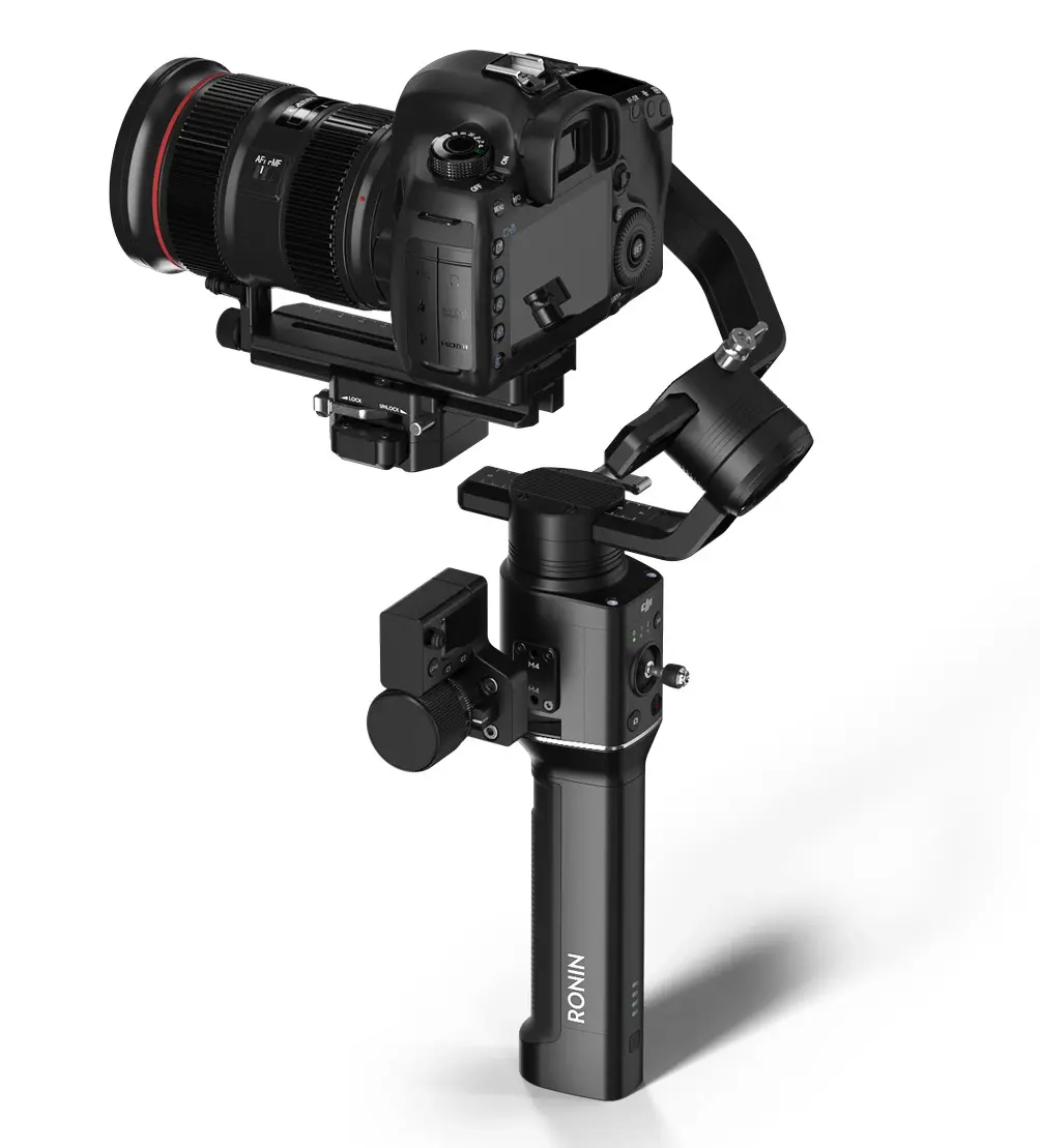 Ronin-S : une poignée de stabilisation (gimbal) pour les gros Reflex (5D, GH5...)