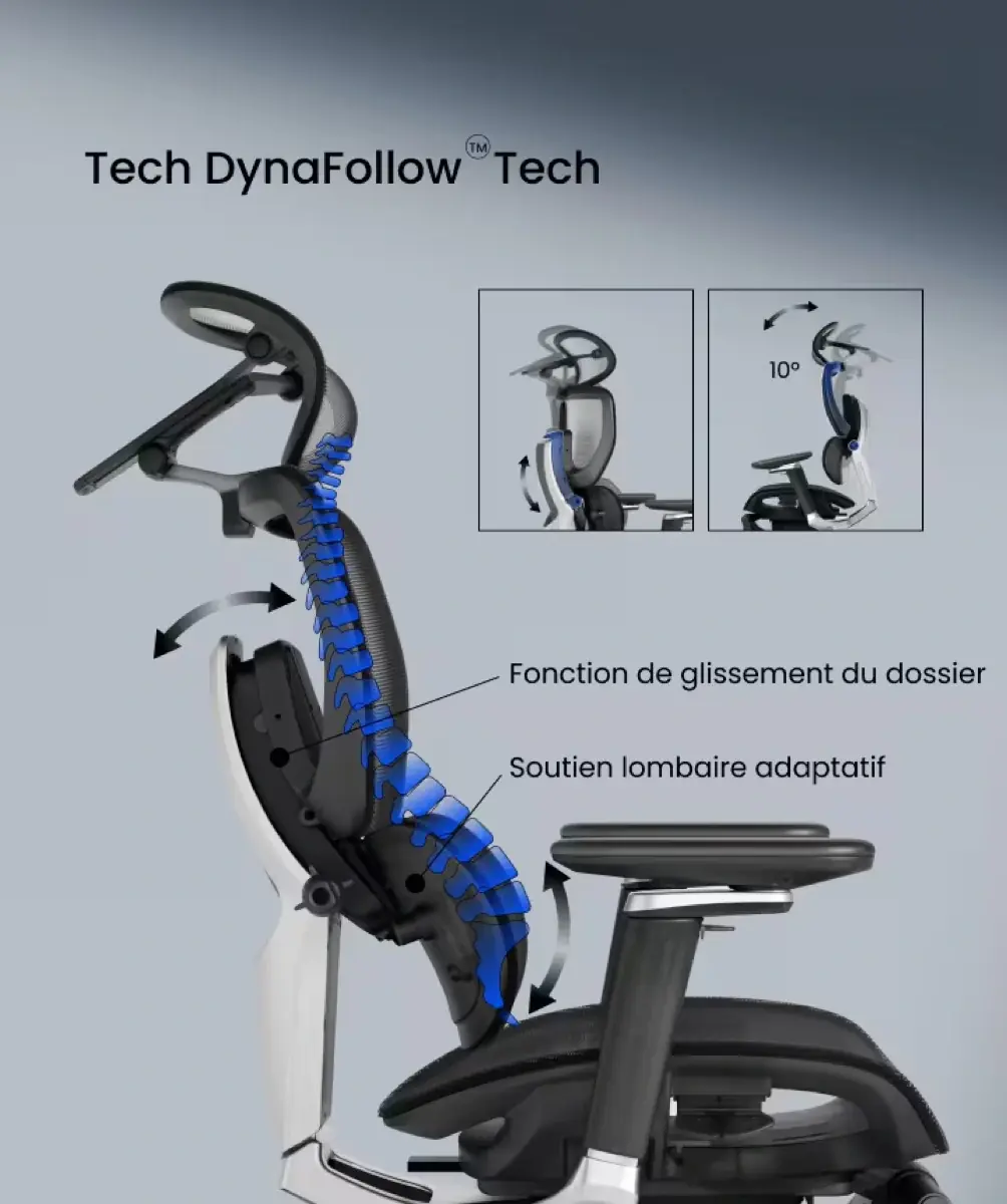 Jusqu’à 50 % de réduction sur la chaise FlexiSpot C7 Morpher et offre spéciale sur le bureau E7 Flow