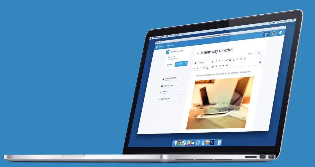WordPress sort une app native pour OS X
