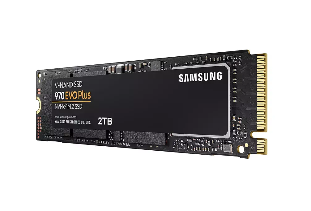 Le SSD NVMe Samsung 970 EVO Plus 2 To à 201€ (3 500 Mo/s)