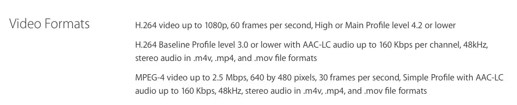 L'AppleTV ne lit pas la 4k (de l'iPhone 6s)