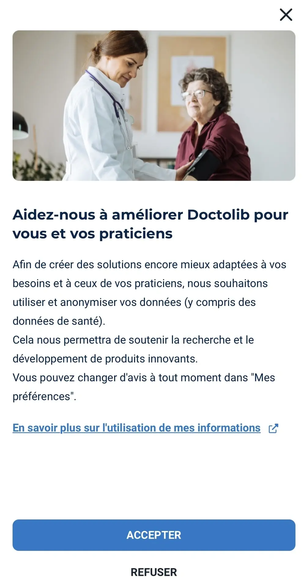 Doctolib veut entrainer son IA avec vos données personnelles