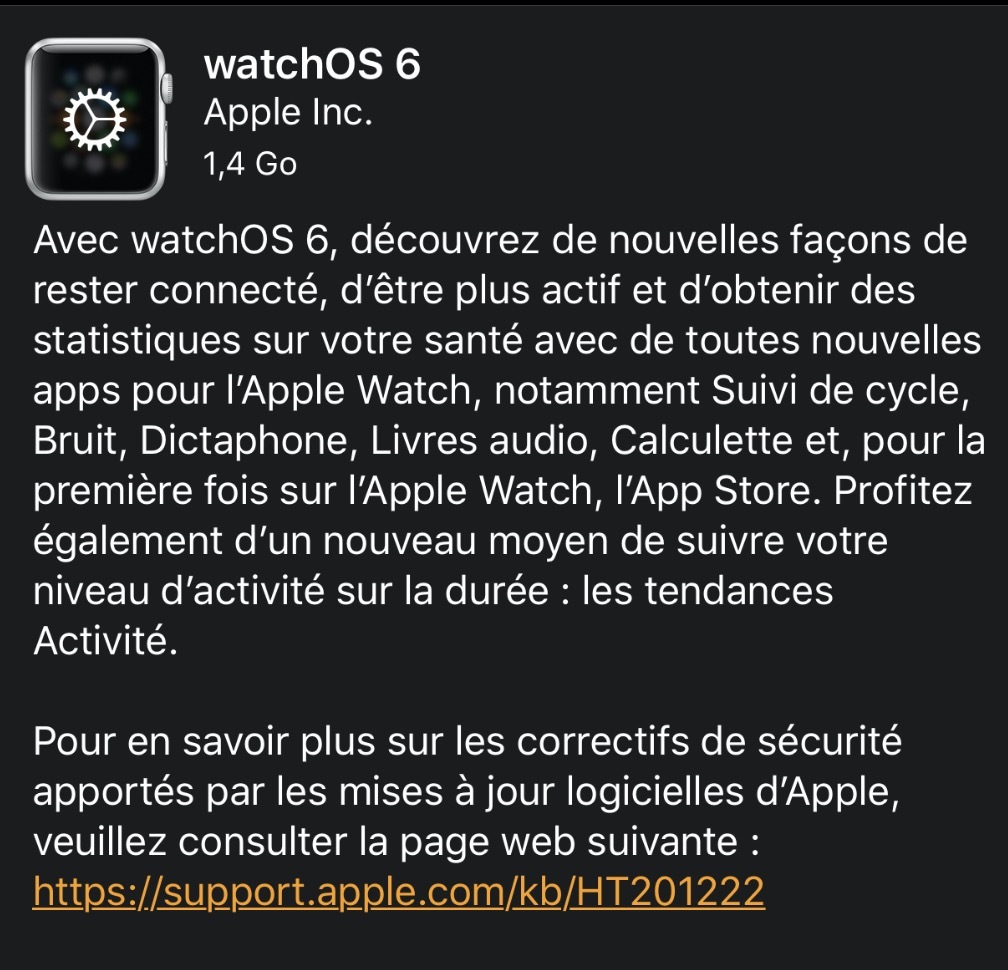 watchOS 6 en GM, iOS 13.1 Beta 3 publique