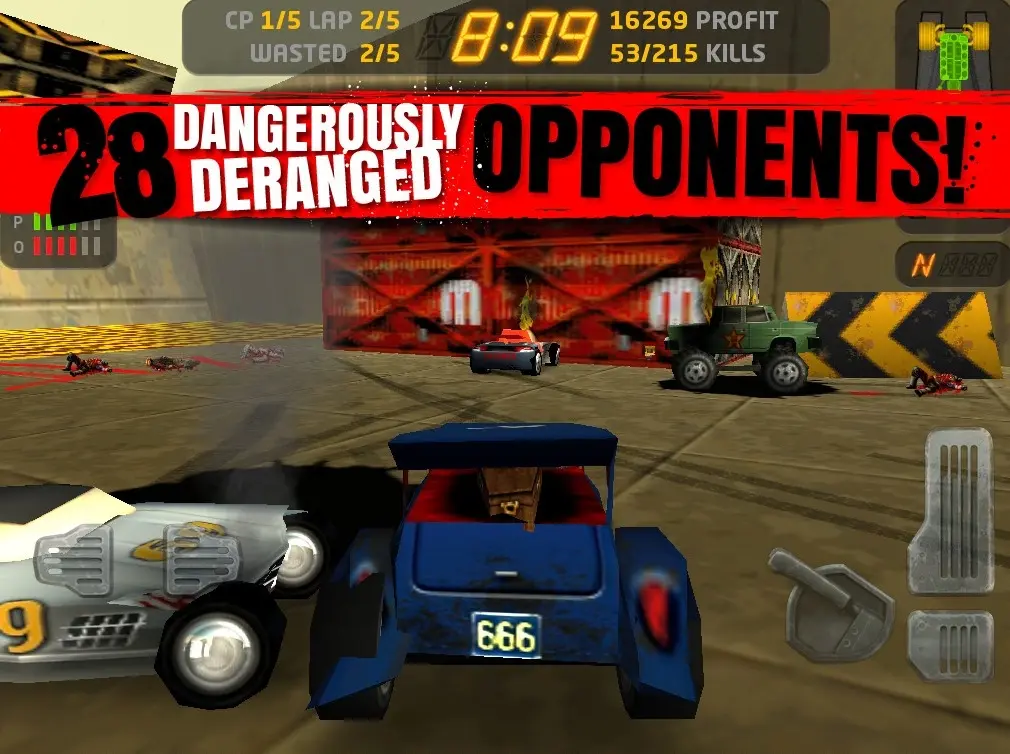 Carmageddon iOS vendu 0,89 €