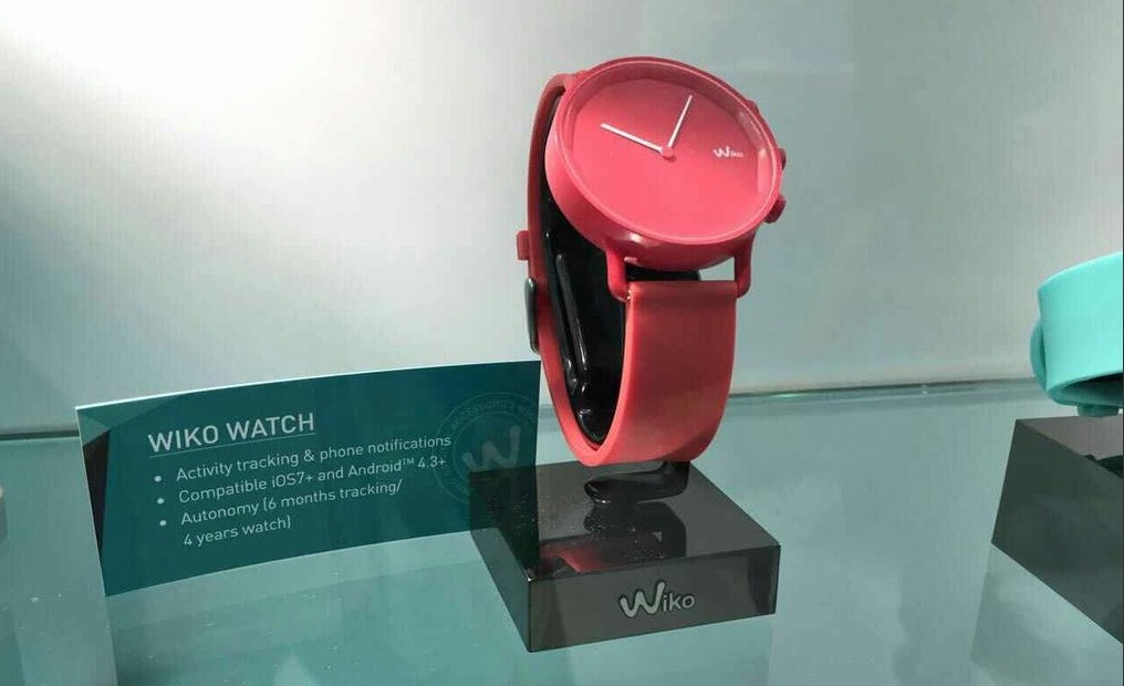 Wiko présente une smartwatch d'entrée de gamme avec une belle autonomie