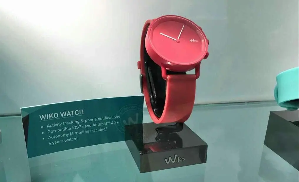 Wiko présente une smartwatch d'entrée de gamme avec une belle autonomie