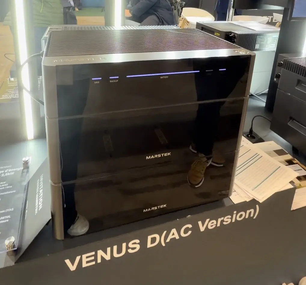 On a vu les nouvelles batteries solaires MARSTEK VENUS pas chères au salon EnerGaïa