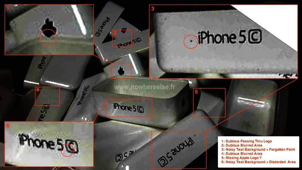 iPhone 5C : et si l'image des boites avait été trafiquée ?