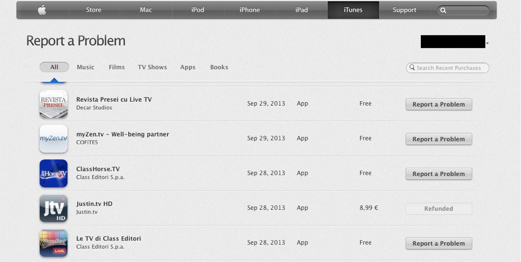 Apple simplifie le remboursement des apps sur l'App Store