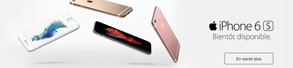 La Fnac ouvre aussi ses précommandes pour l'iPhone 6s et l'iPhone 6s Plus