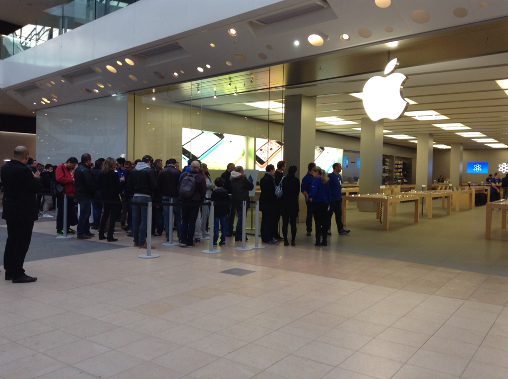 iPad Air : les fans ne se sont pas levés trop tôt pour faire la queue