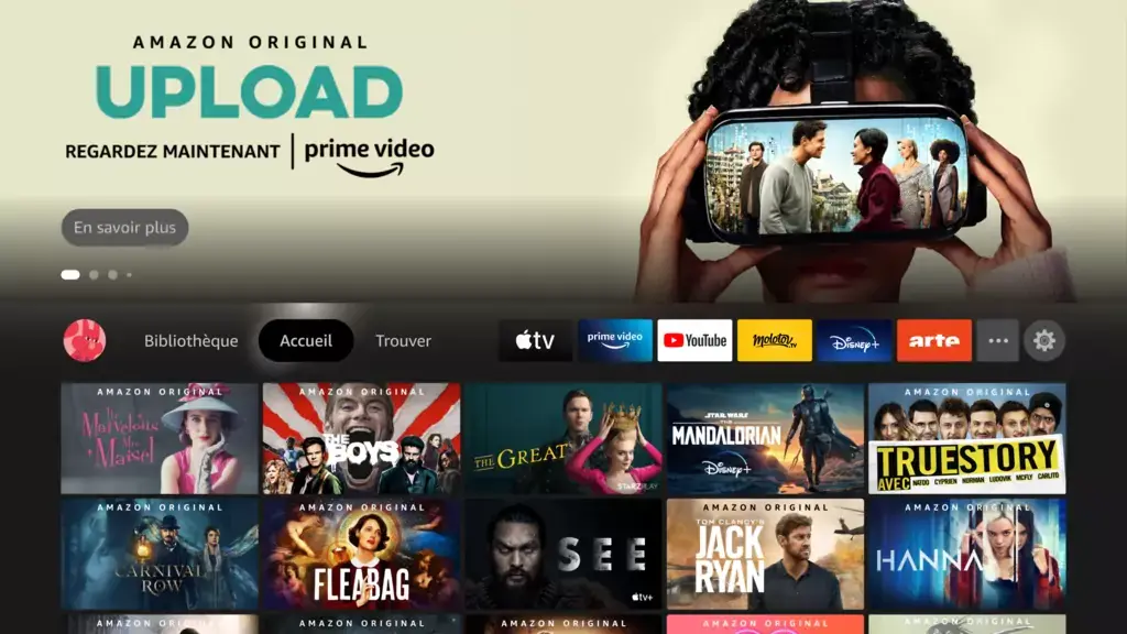 Amazon : la nouvelle interface arrive sur les Fire TV Stick 4K et Fire TV Cube