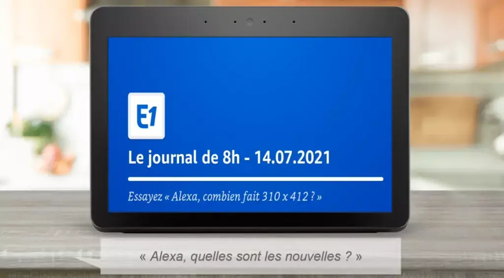 Les bulletins d'informations long format arrivent sur Alexa en France