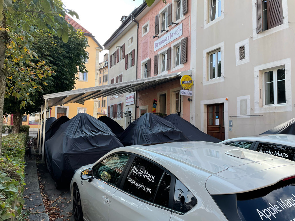 L'image du soir : Apple Maps en balade à la Chaux-De-Fonds en Suisse