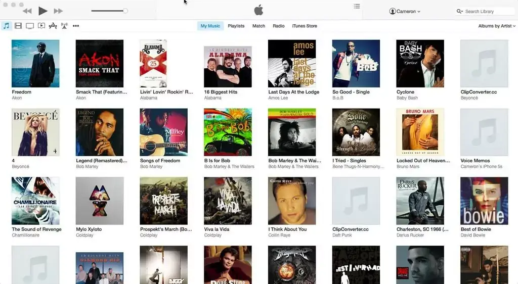 Les premières captures d'écran d'iTunes 12 (sous Yosemite)