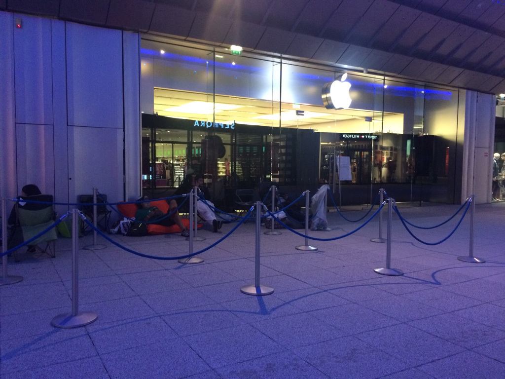 iPhone 6 : pour une  longue nuit d'attente