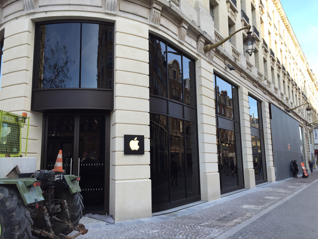 Apple Store de Lille : de nouvelles photos de la façade