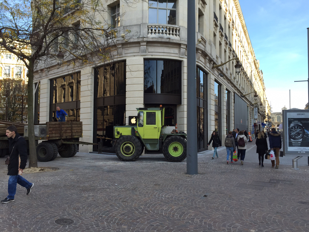 Apple Store de Lille : de nouvelles photos de la façade