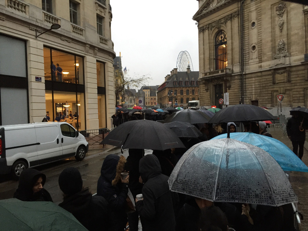 L'Apple Store de Lille ouvre ses portes ce matin !