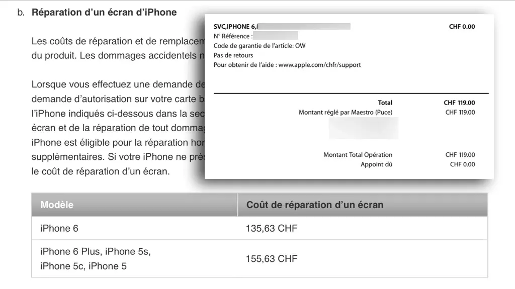 Suisse : Apple octroierait des rabais pour compenser le taux de change du Franc suisse