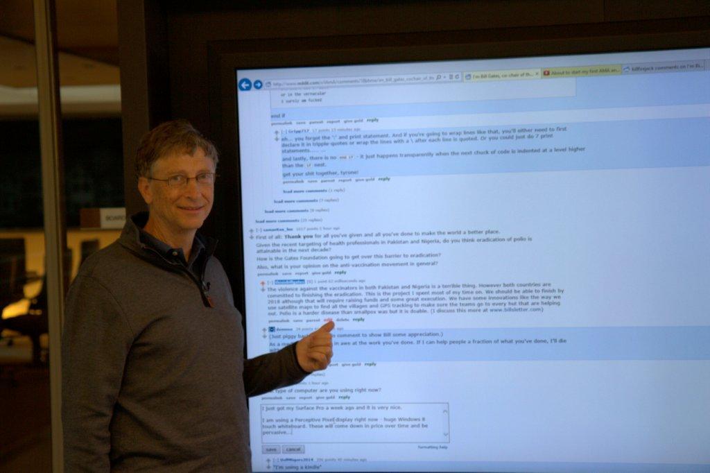 Quand Bill Gates devient champion de l'auto-dérision (MAJ)