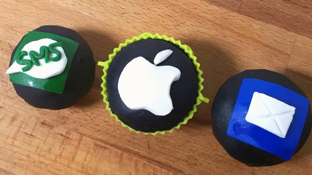 L'image du jour : des CupCakes aux couleurs d'Apple