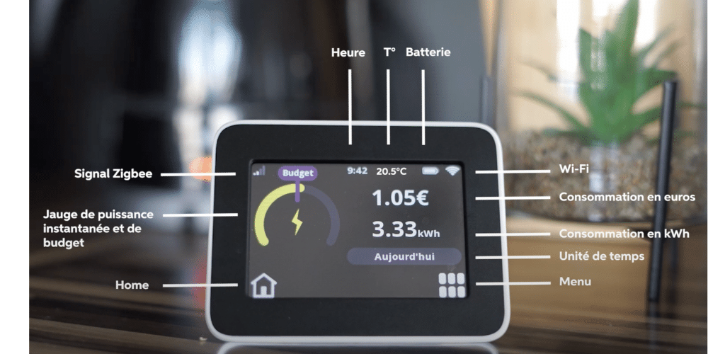 nrLINK affiche la conso électrique instantanée pour réduire ses dépenses (dès 59€ + code promo)