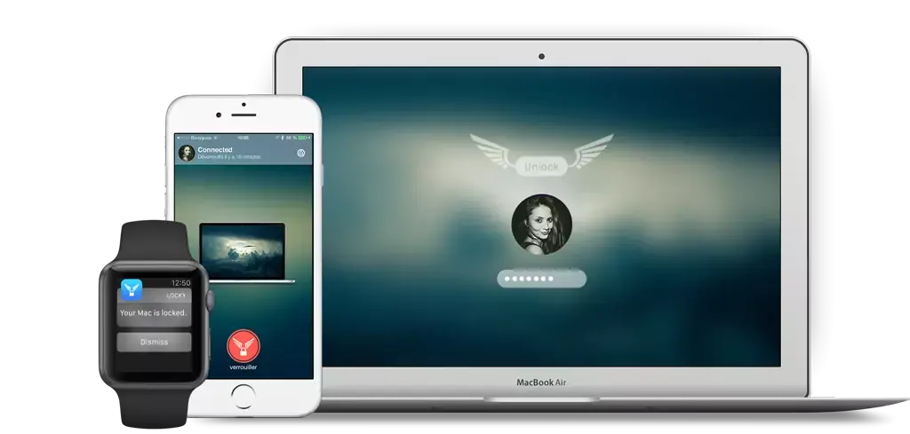 Concours : 10 codes à gagner pour Locky, qui verrouille le Mac avec l'iPhone