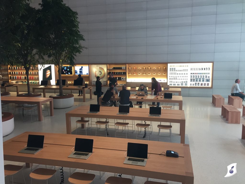 L'Apple Store nouvelle génération de Bruxelles est prêt pour son inauguration (photos)