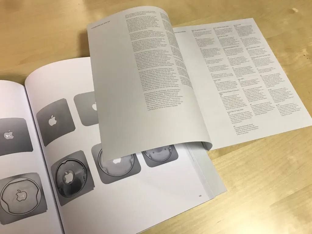 Quelques photos du livre "Designed by Apple in California"