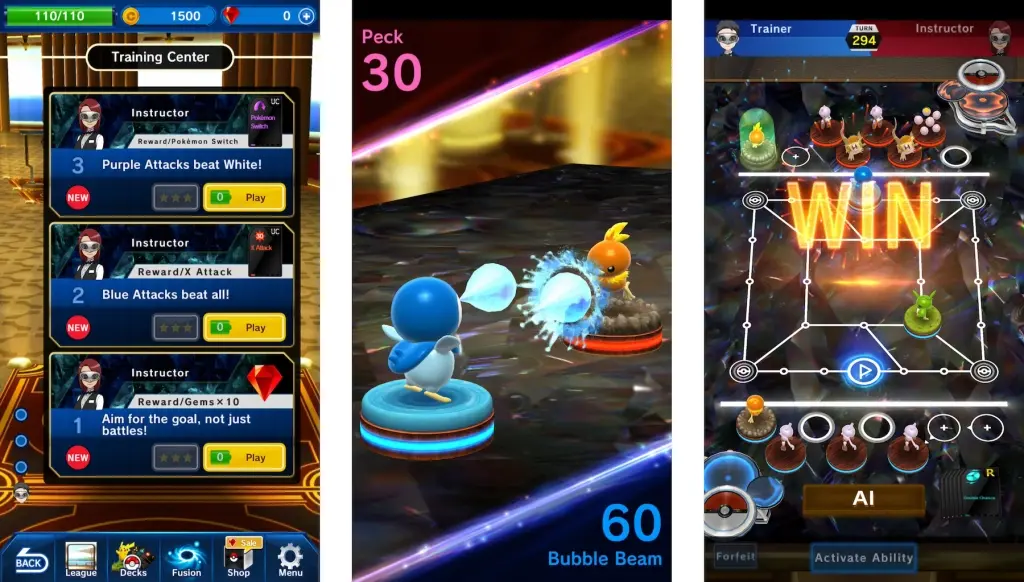 Pokémon présente Pokémon Duel, un nouveau jeu de stratégie et de bataille sur iOS