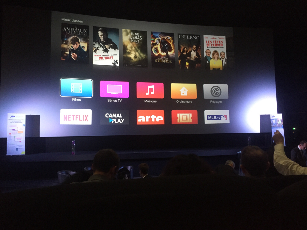 L'image du jour : l'Apple TV fait son cinéma à Torcy