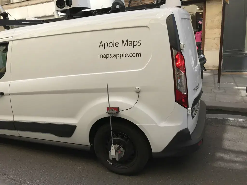 L'image du soir : comme prévu, Apple Maps se balade à Paris