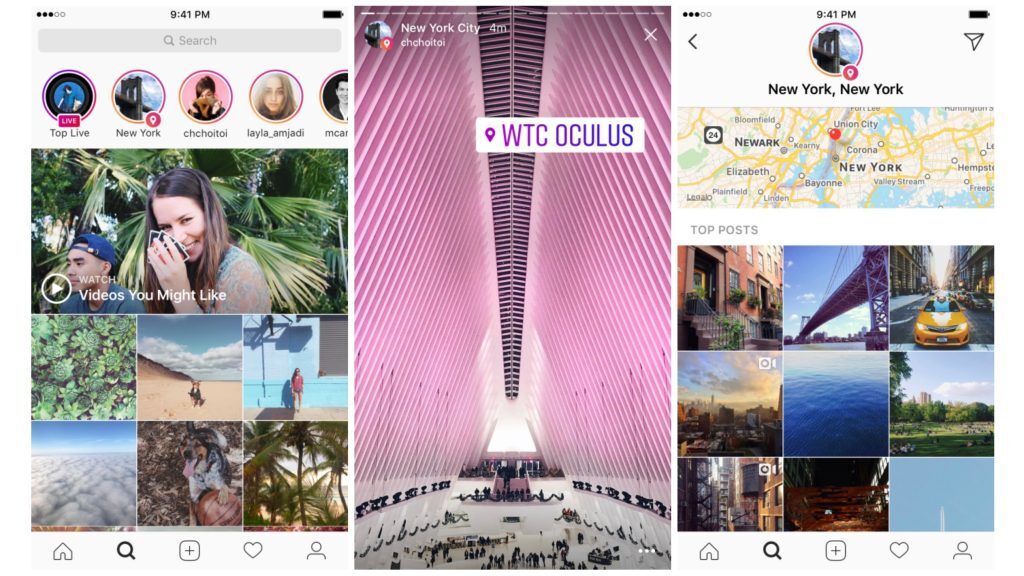 "C'est arrivé près de chez vous", les Stories localisées d'Instagram